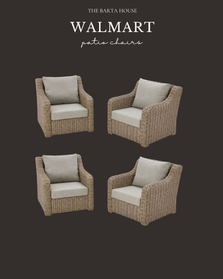 Walmart patio chairs- $398 for two!

#walmarthome

#LTKhome