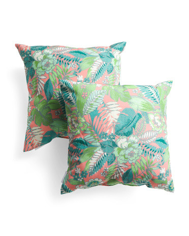 18x18 2pk Indoor Outdoor Pillow Set | TJ Maxx
