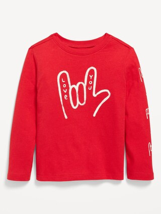Long-Sleeve Graphic T-Shirt for Toddler Boys | Old Navy (US)