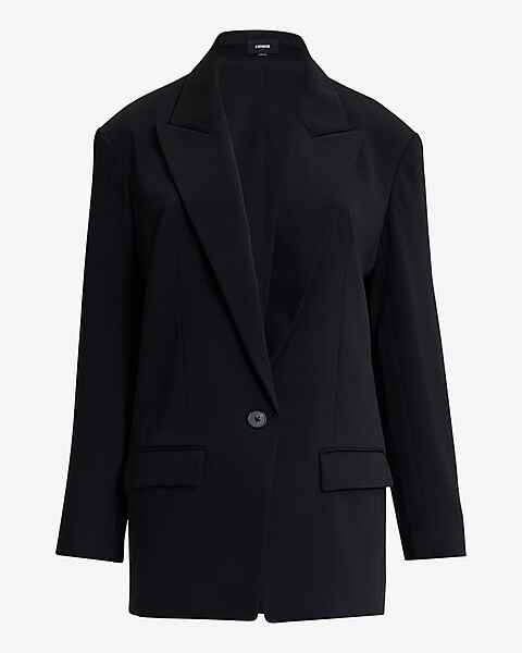 Oversized Boyfriend Blazer | Express