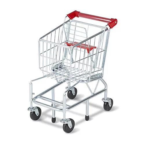 Melissa & Doug Toy Shopping Cart With Sturdy Metal Frame - Walmart.com | Walmart (US)