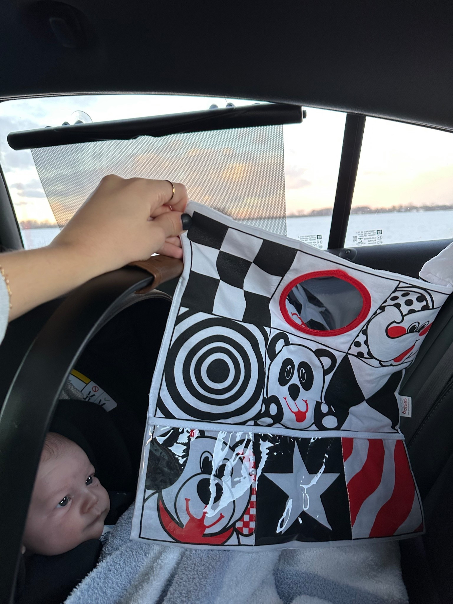 High contrast baby toy activity center mat for car 

#LTKmomlife #LTKBaby #LTKTravel