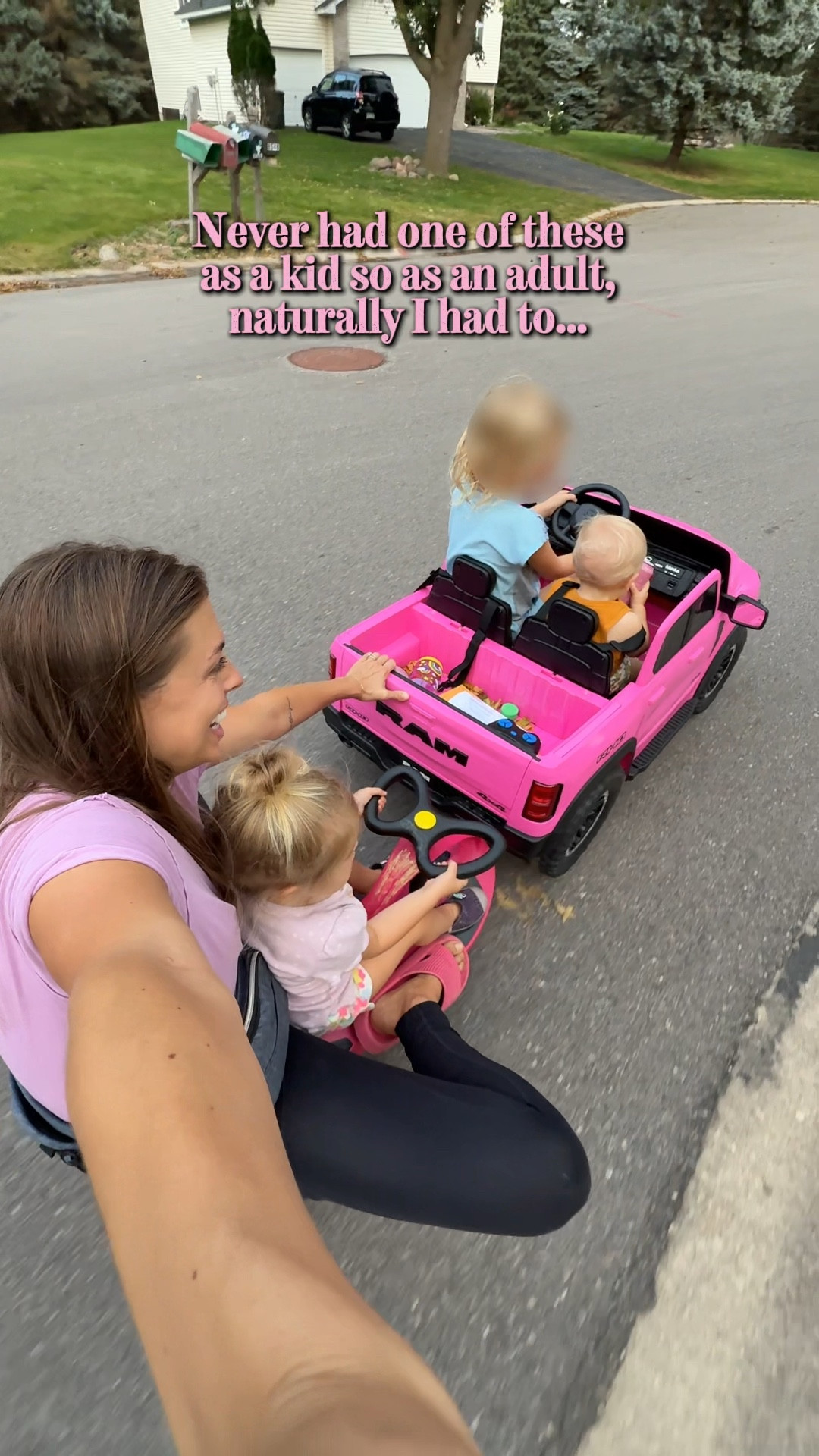 The best little ride on car and wiggle car combo to make all my childhood dreams come true! Who never had a ride on car that is a TINY bit jelly of their kids?! I am sure neither company will recommend this but hey, it was SO FUN #rideoncar #firstrideoncar #giftsforkids #giftfortoddler #giftfor3yearold #giftfor5yearold #giftfor4yearold #wigglecar #funtoysforkids 

#LTKFamily #LTKKids