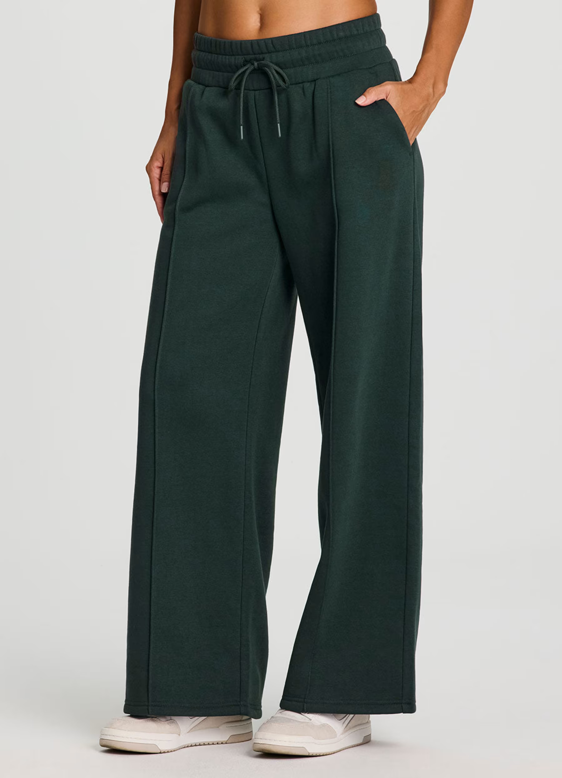 Downtown Fleece Wide Leg Pant - RBX Active | RBX Active