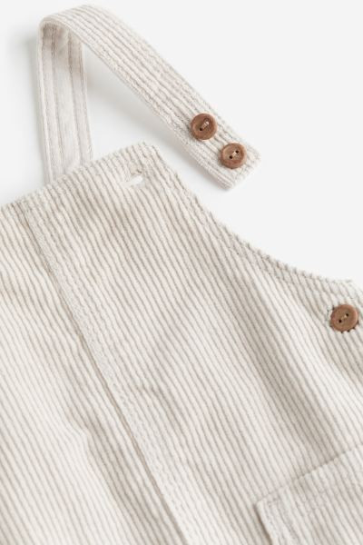 Corduroy Overalls - Light taupe - Kids | H&M US | H&M (US + CA)