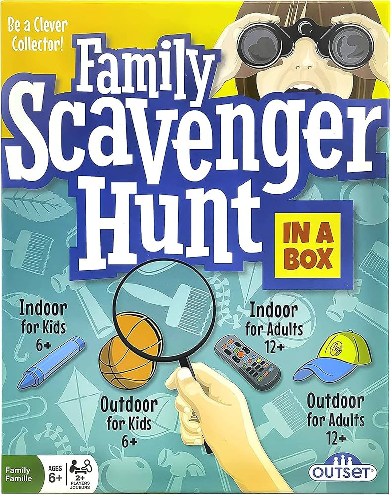 Family Scavenger Hunt, Indoor Outdoor Game | Amazon (US)