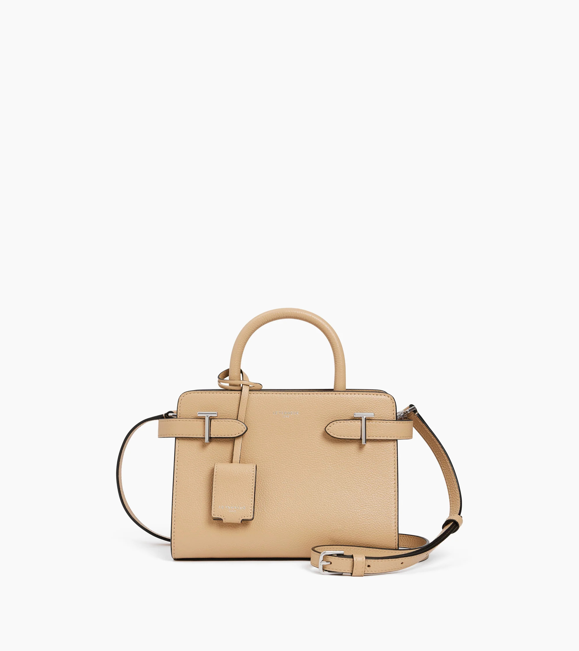 Emilie small handbag in grained leather | Le Tanneur