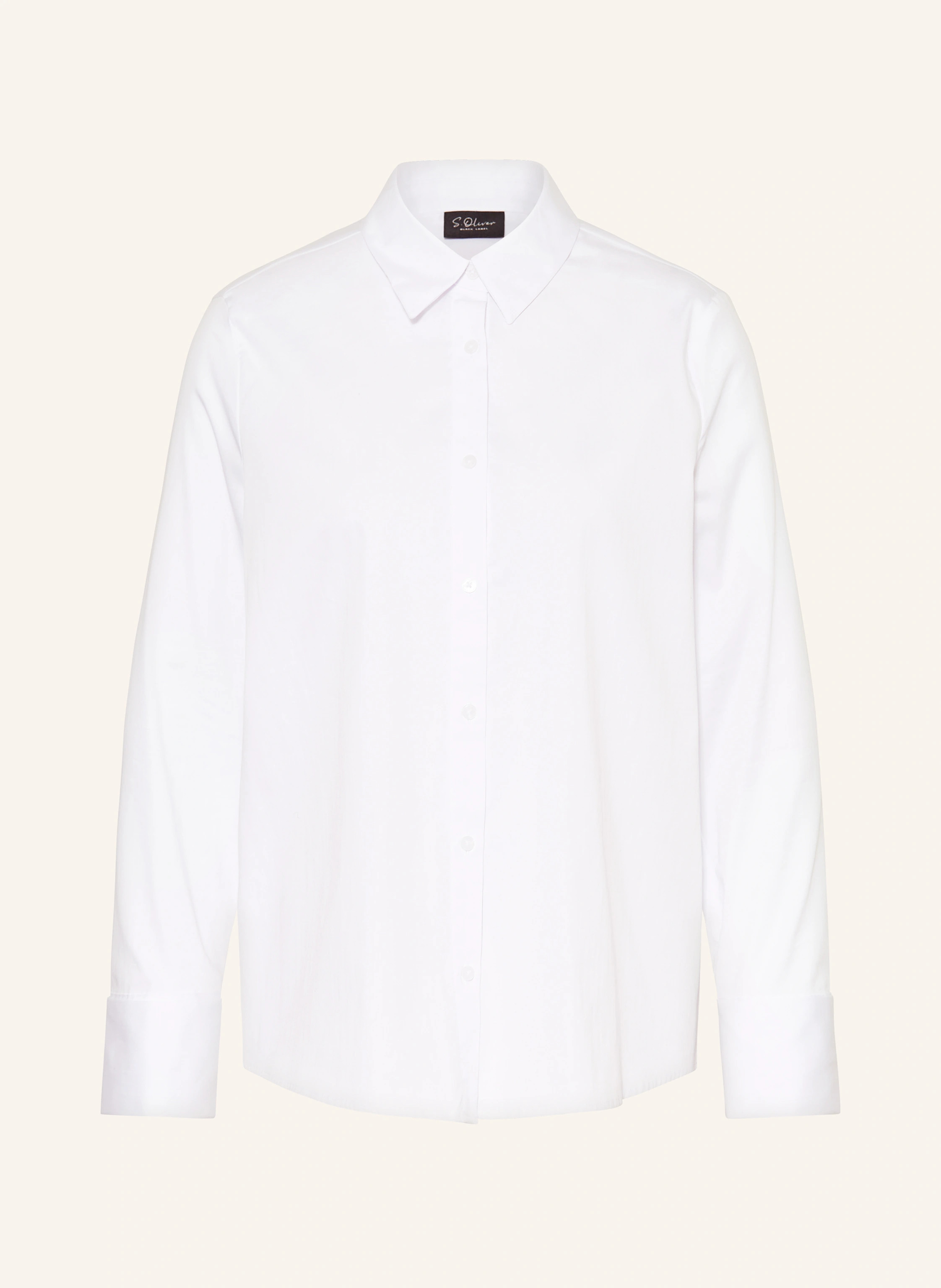 s.Oliver BLACK LABEL Hemdbluse in weiss | Breuninger (DACH)