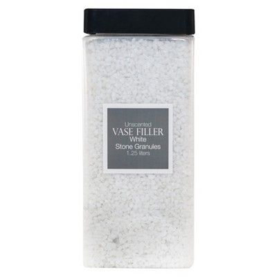 Stone Granules Vase Filler White 1.25L - Lloyd & Hannah | Target