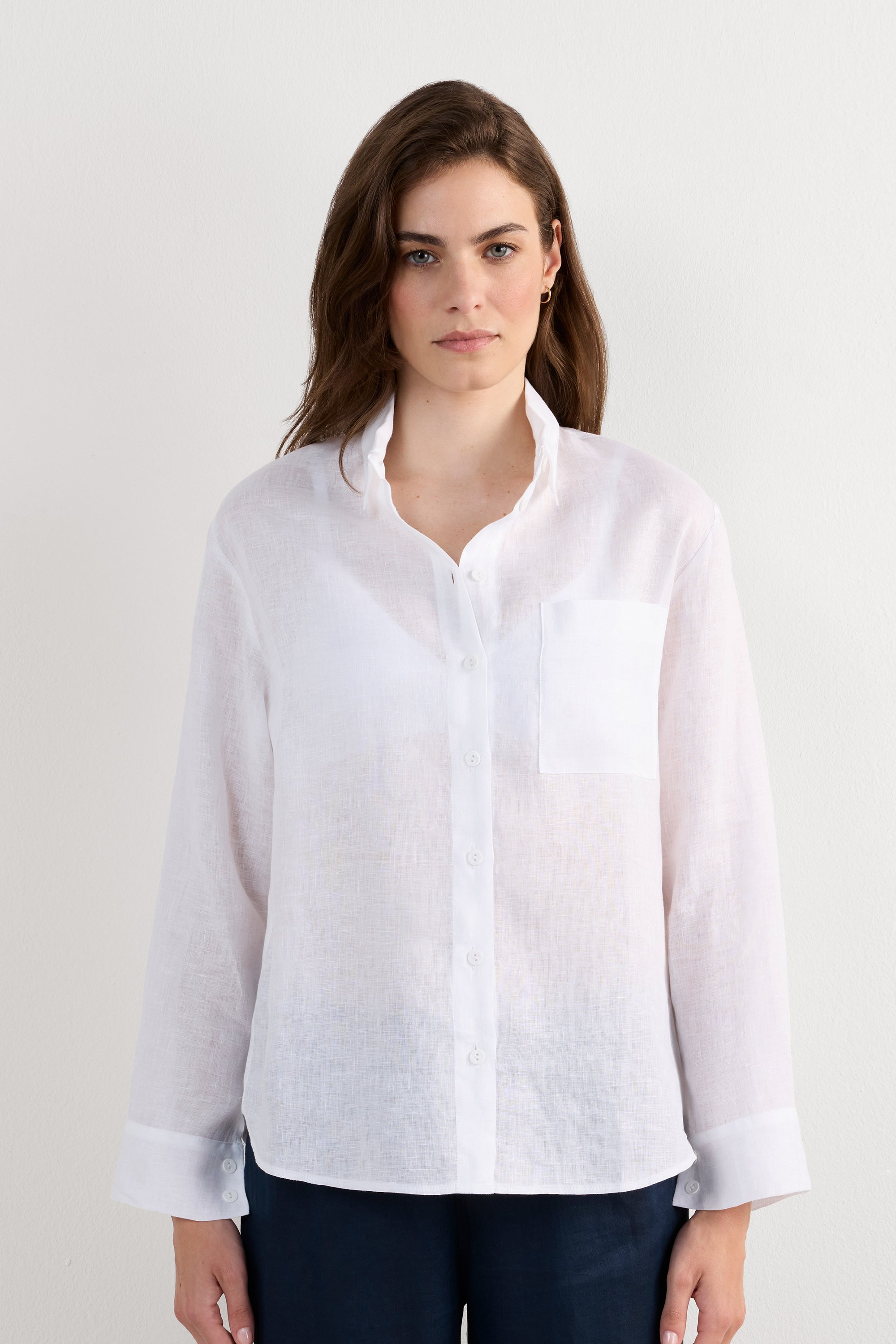 The Pure Linen Shirt in Linen Fabric - Intimissimi | Intimissimi (US)