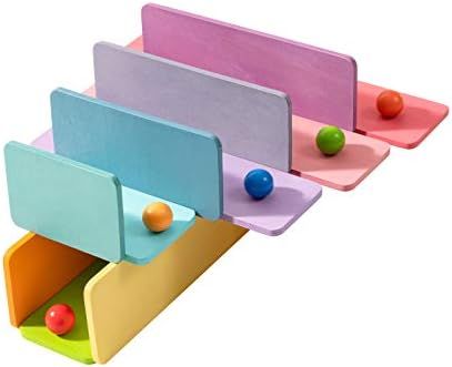 MerryHeart Wooden Pastel Rainbow Building Board, 11Pcs Rectangle Rainbow Stacking Puzzle Set, Woo... | Amazon (US)