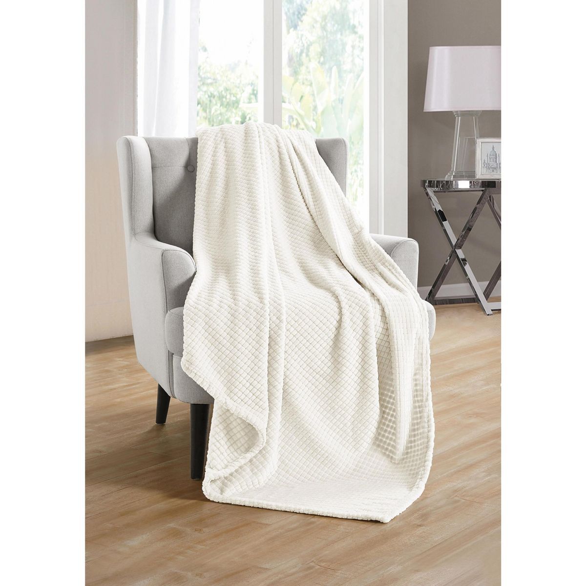 Kate Aurora Living Ultra Soft And Plush Tufted Hypoallergenic Fleece Throw Blanket Covers | Target