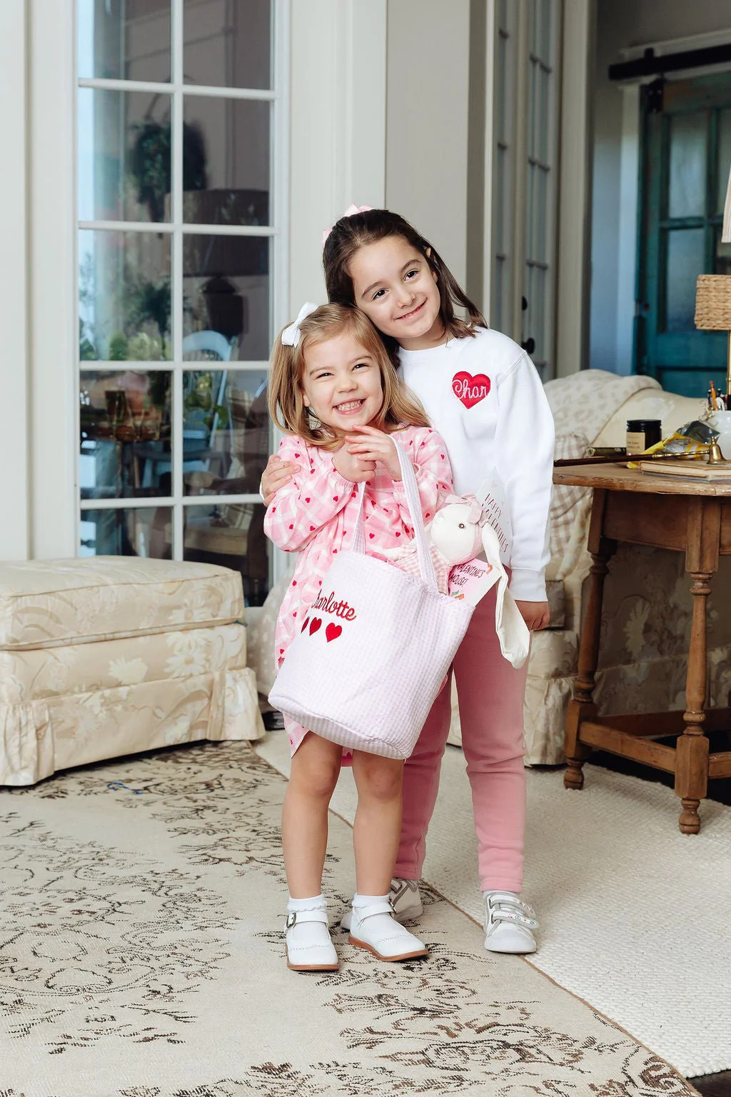 Heart Sweatshirt | Sprinkled With Pink