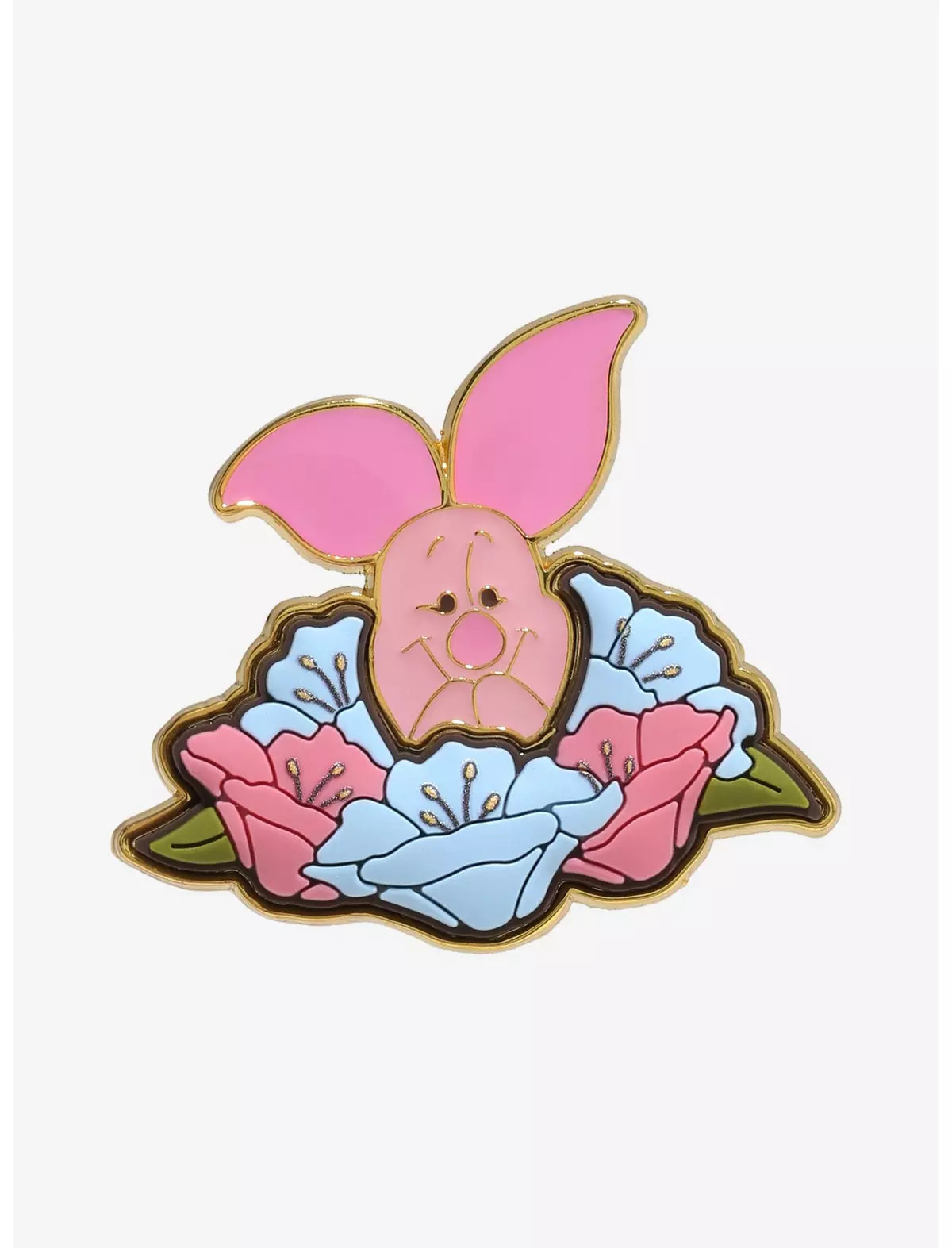 Loungefly Disney Winnie the Pooh Piglet Floral Scented Enamel Pin — BoxLunch Exclusive | BoxLunch