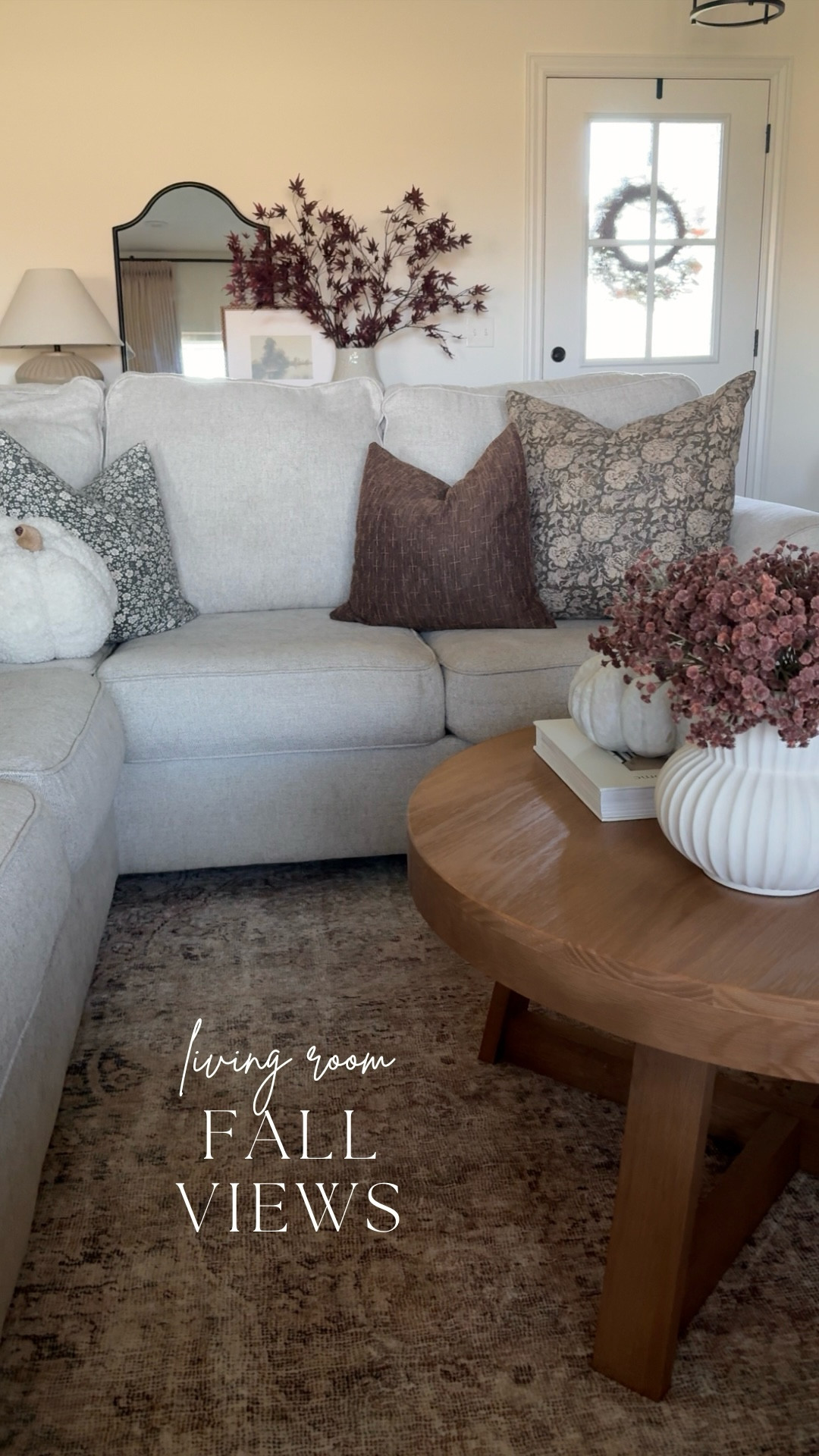 I don’t share this angle often, but something about these fall touches and cozy accents made me stop and soak it in 🍂 October is going by wayyyy too fast!

#LTKHome #LTKSeasonal