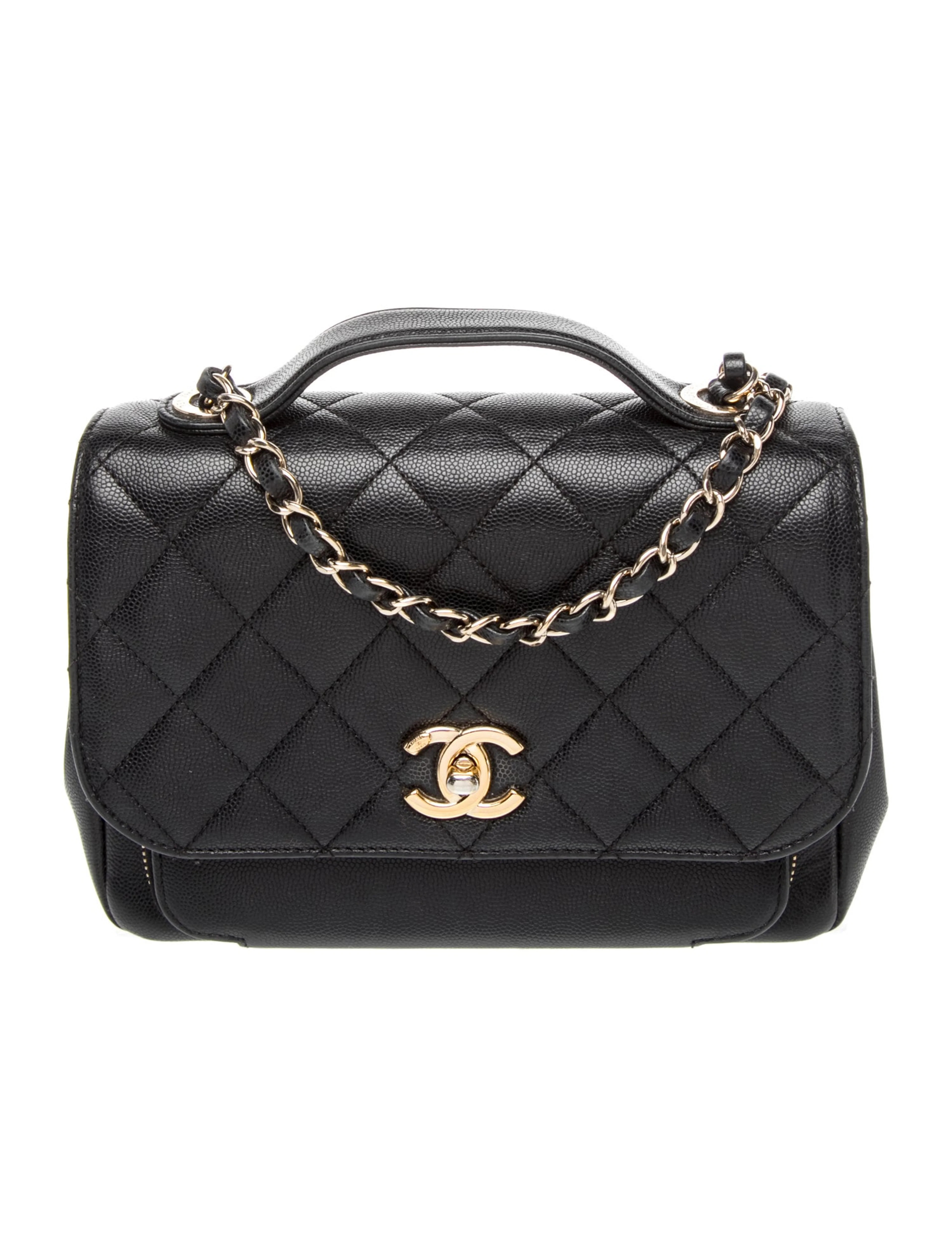 Medium Business Affinity Flap Bag | The RealReal