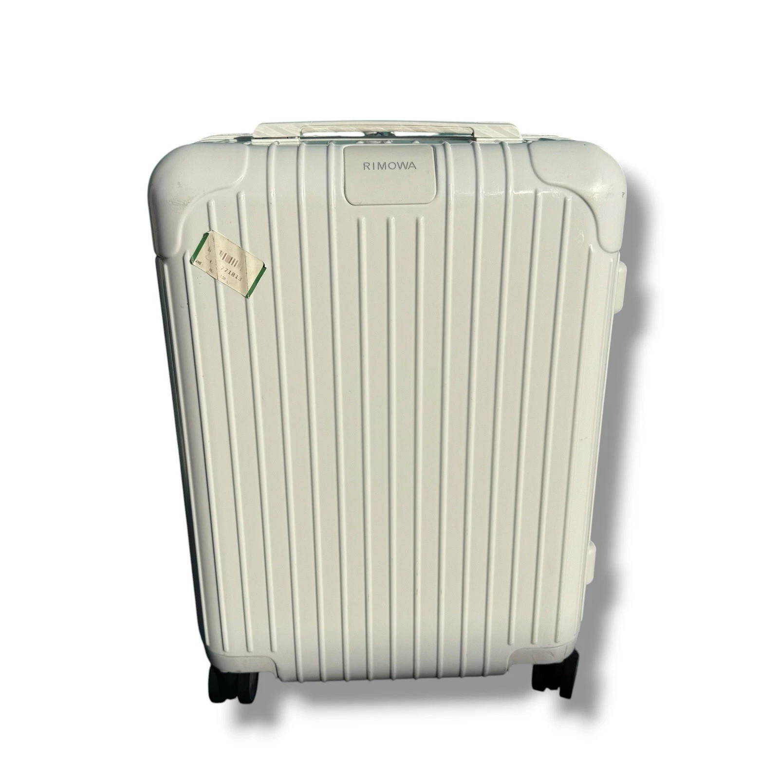 (FLAWS) Rimowa Essential Cabin White Polycarbonate 21" Carry-On Luggage 4 Wheel | eBay | eBay US