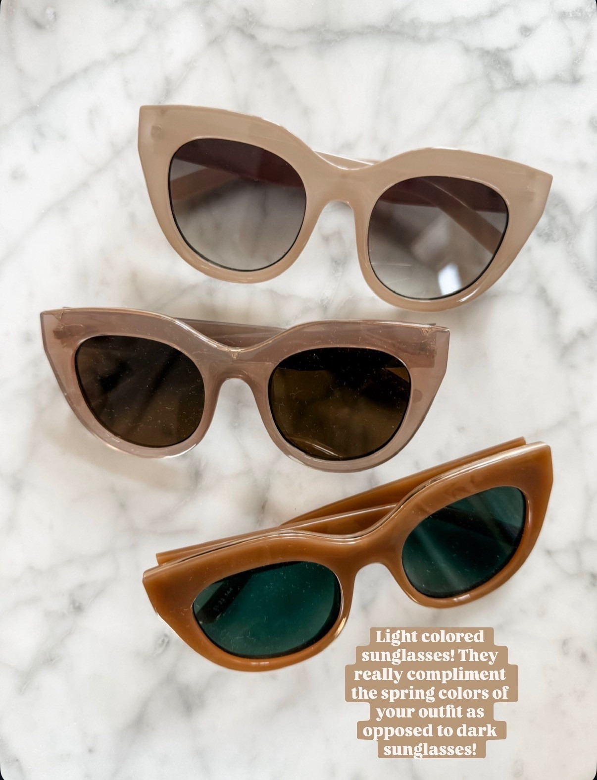 Love these sunglasses so much I ordered them in 3 colors! Perfect for spring!

Loverly Grey, Le Specs, women’s sunglasses, spring break essentials, vacation essentials, beach essentials 

#LTKSeasonal
