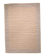 Made In Turkey 6x9 Indoor Outdoor Saybrook Greek Key Area Rug | TJ Maxx