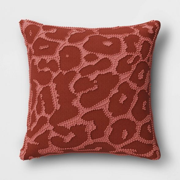 Square Beaded Animal Print Throw Pillow - Opalhouse™ | Target
