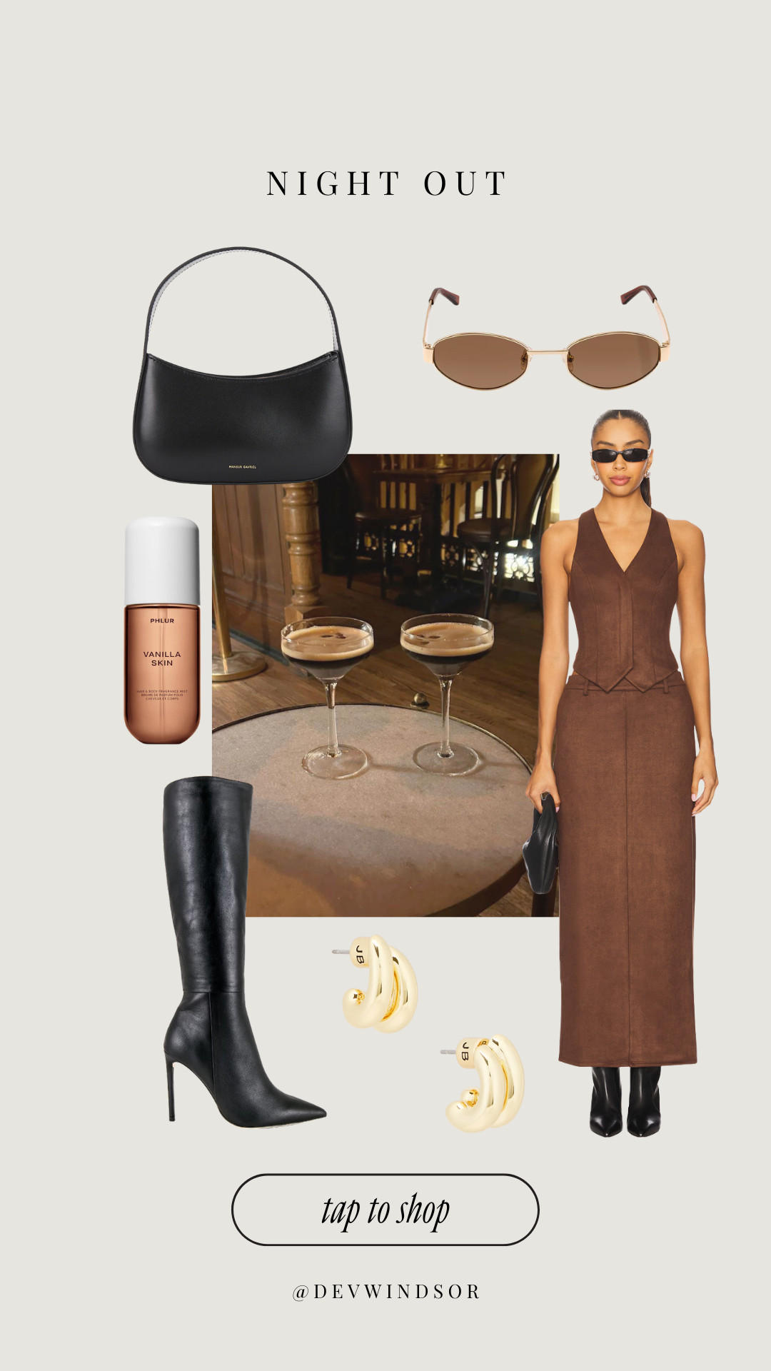 ✨ Night out, but make it chic. A touch of espresso, luxe textures, and timeless accessories to elevate your evening style. 🤎🥂 

 

#LTKSeasonal #LTKStyleTip #LTKShoeCrush