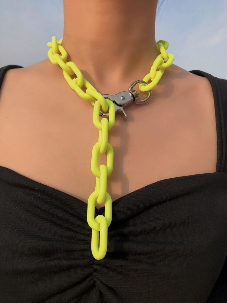 Chain Y Lariat Necklace | SHEIN