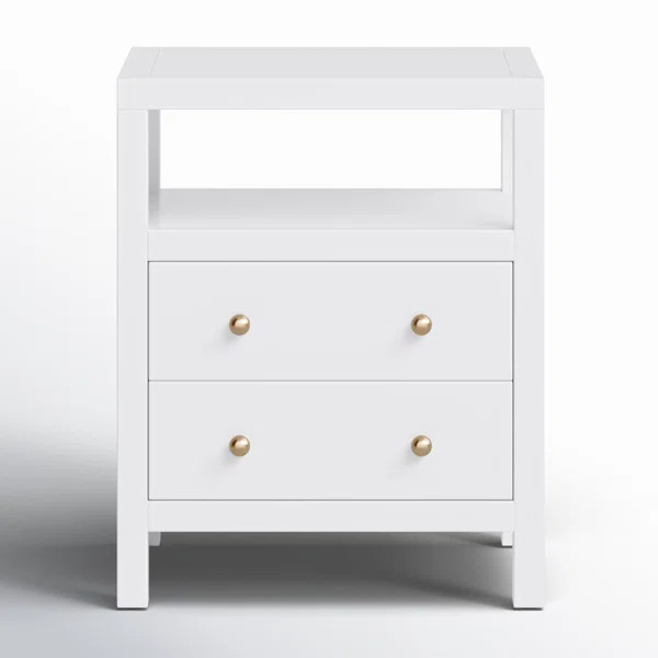 Celine 21" 2-Drawer Nightstand | Wayfair North America