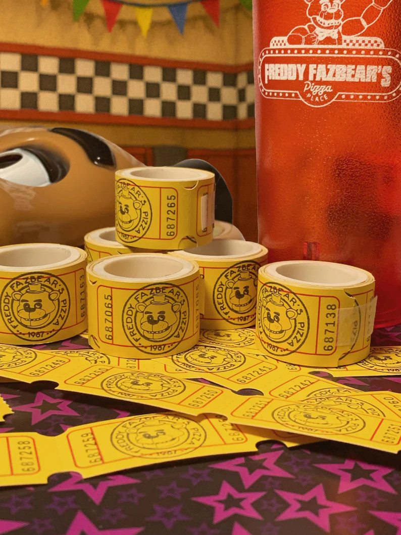 Faz Tickets | Five Nights at Freddy’s | Etsy (US)