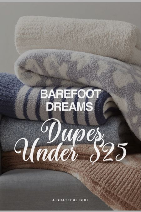 Barefoot Dreams dupe that’s a good one! Less than $25! Great Christmas gifts too!

#affiliate #dupe #homedecor #gifts #christmasgifts 

