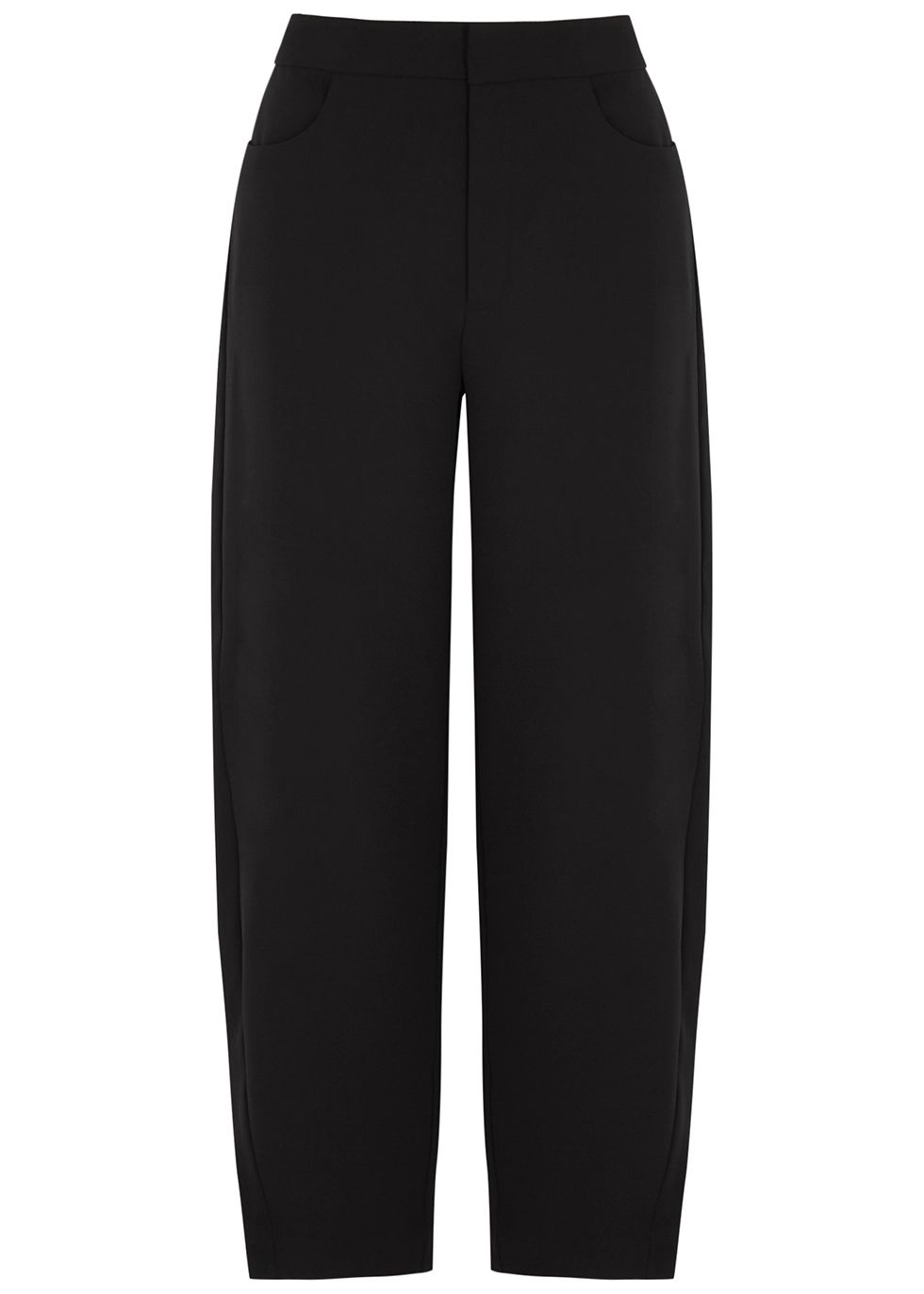 Novara black straight-leg trousers | Harvey Nichols (Global)