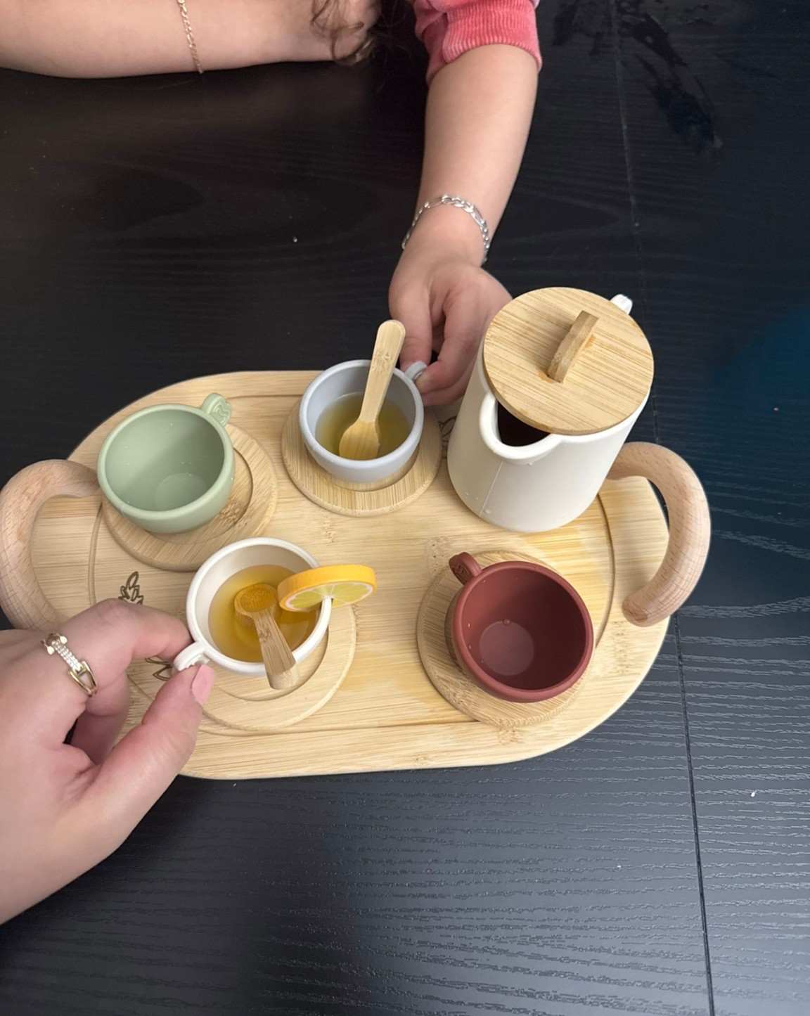 Wooden & Silicone tea cup set ✨🫶🏻

#LTKHome #LTKKids #LTKmomlife