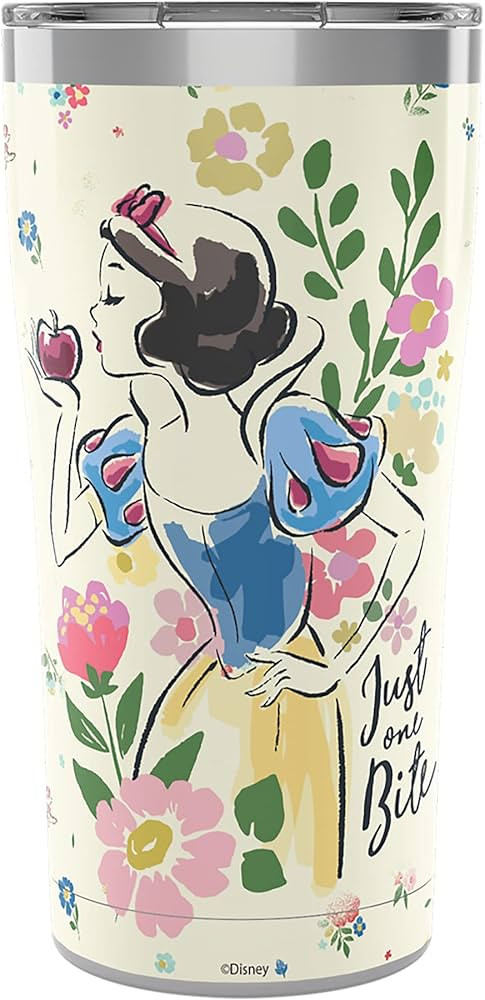 Tervis Disney Snow White Just One Bite Triple Walled Insulated Tumbler Cup Keeps Drinks Cold & Ho... | Amazon (US)