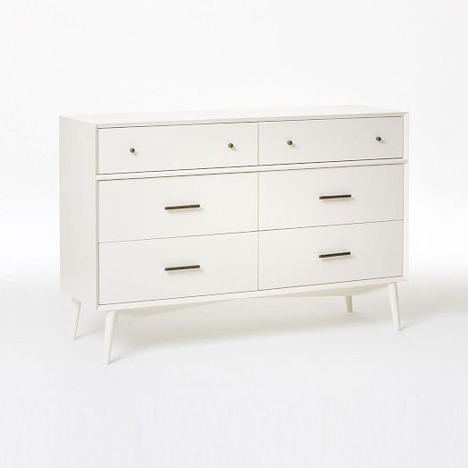 Mid-Century 6-Drawer Dresser (56") | West Elm (US)