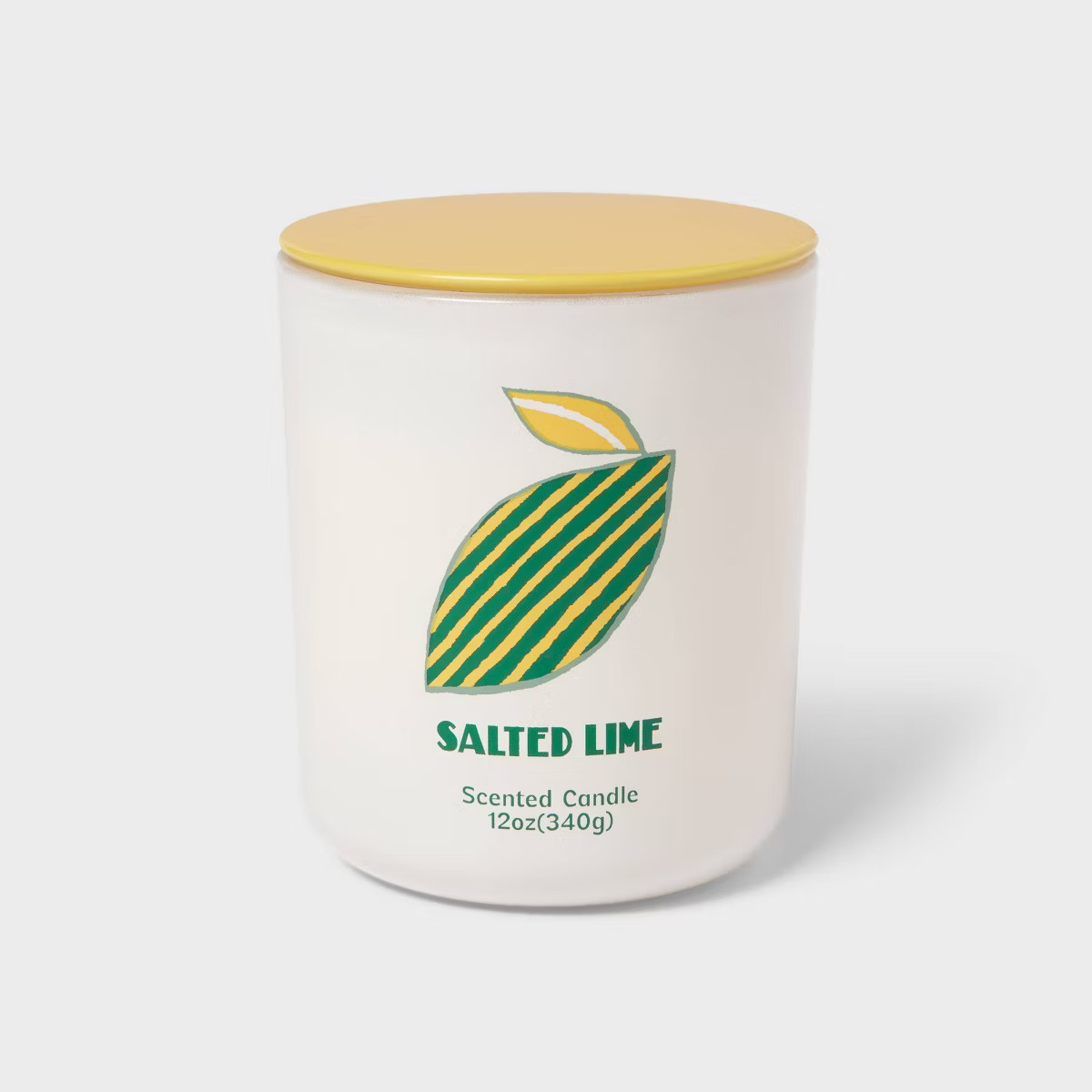 12oz Jar Candle with Lid Salted Lime - Room Essentials™ | Target