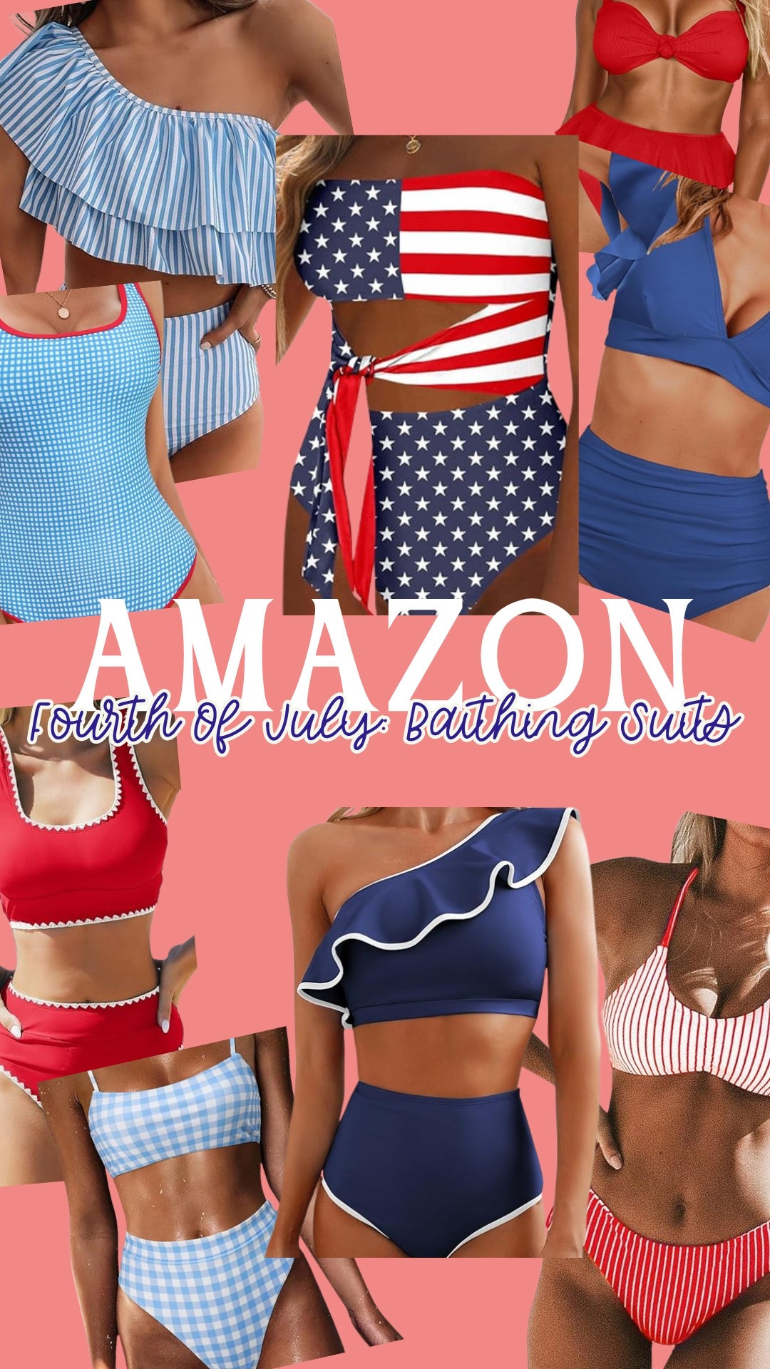 4th of July - Amazon Bikinis - American Girl - Summer - Holiday - Modest - Mom - Women

#LTKFindsUnder50 #LTKSwim #LTKSummerEdit