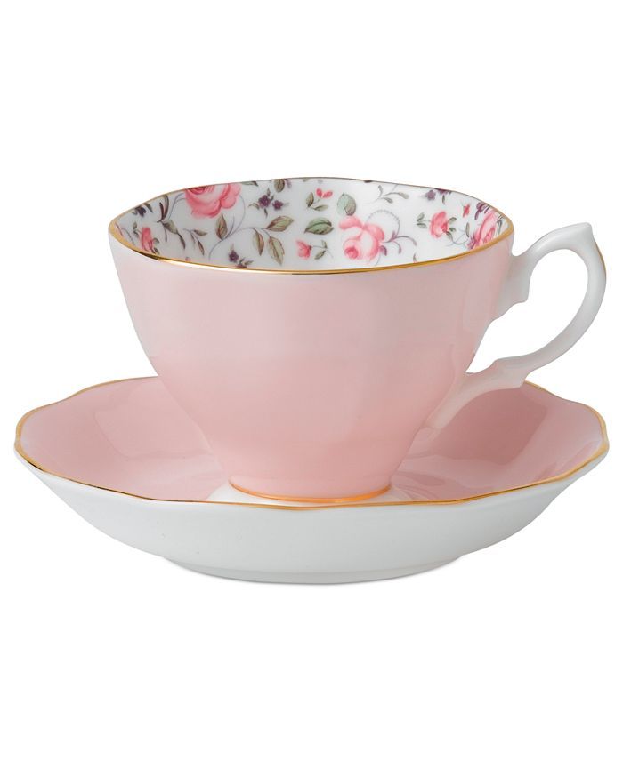 Rose Confetti Cup and Saucer | Macys (US)