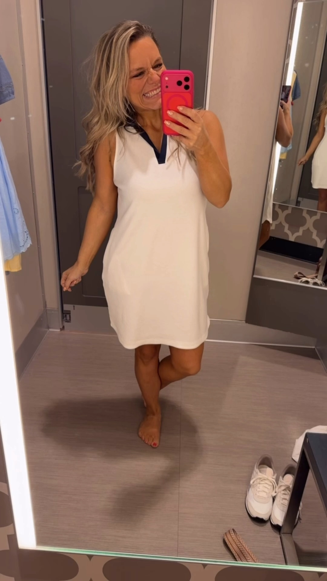 Collared cute tennis dress!

#LTKootd #LTKgrwm #LTKMidsize