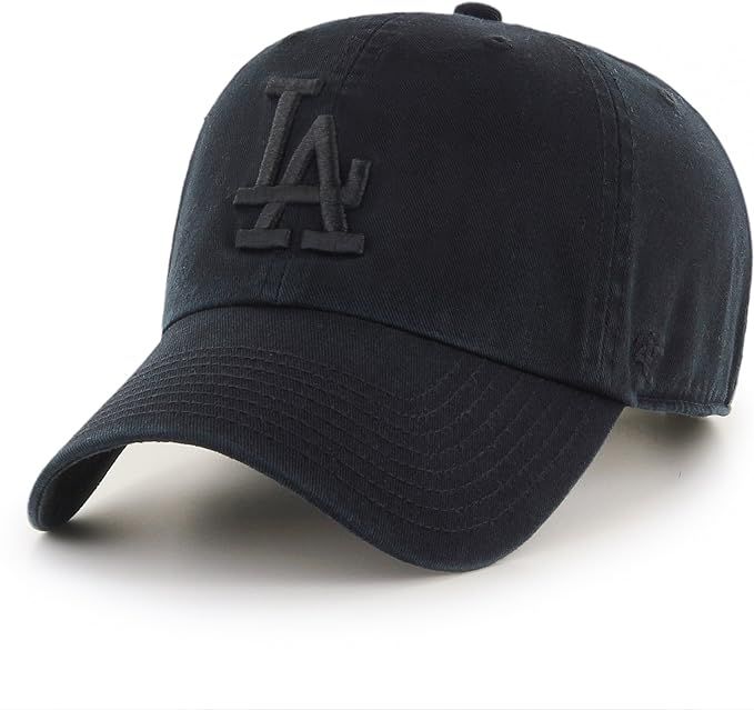 '47 Brand MLB LA Dodgers Clean Up Cap - Black | Amazon (US)