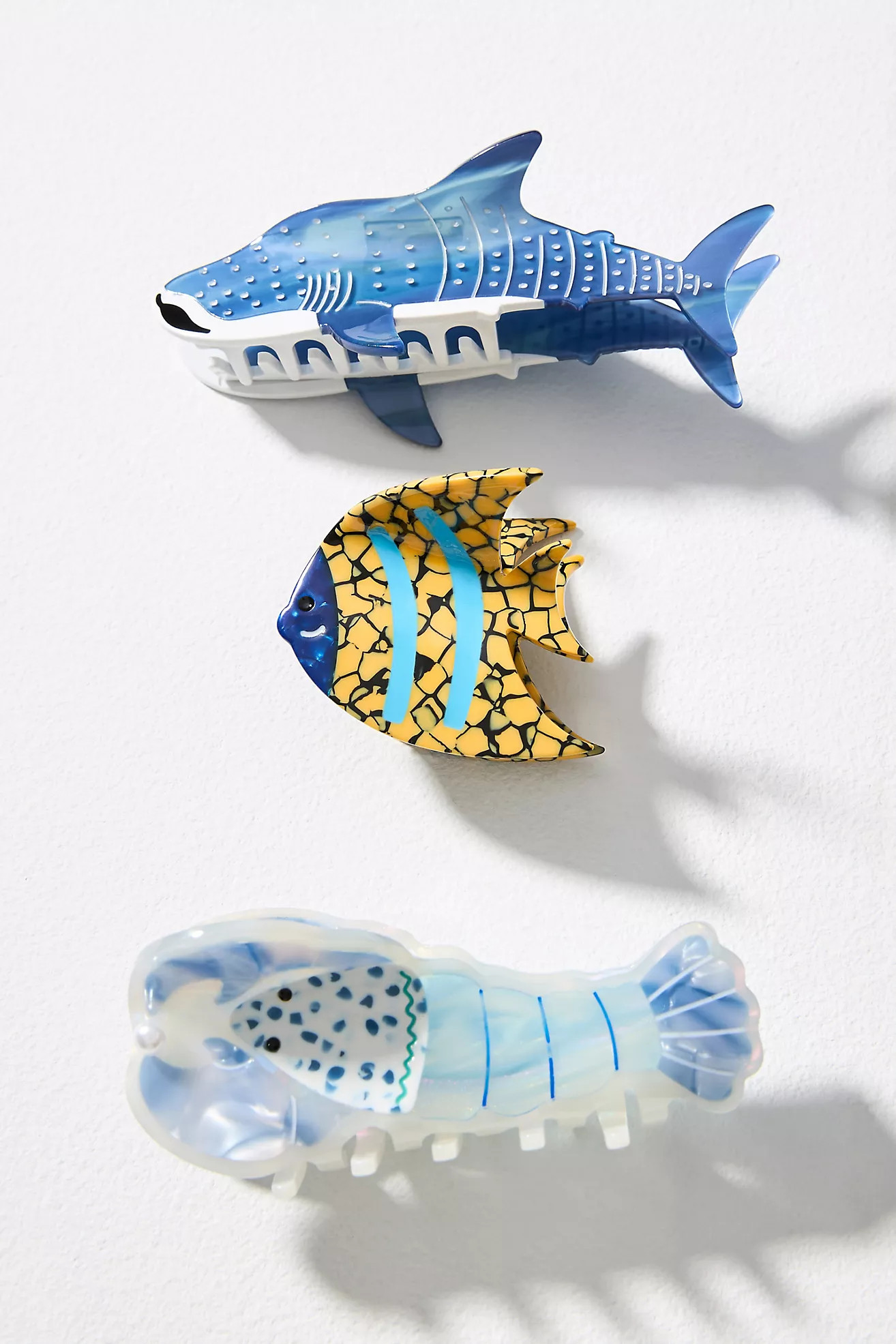 Fish Claw Clips, Set of 3 | Anthropologie (US)