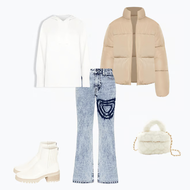 Sweater-Knit Drawstring Hoodie | Forever 21