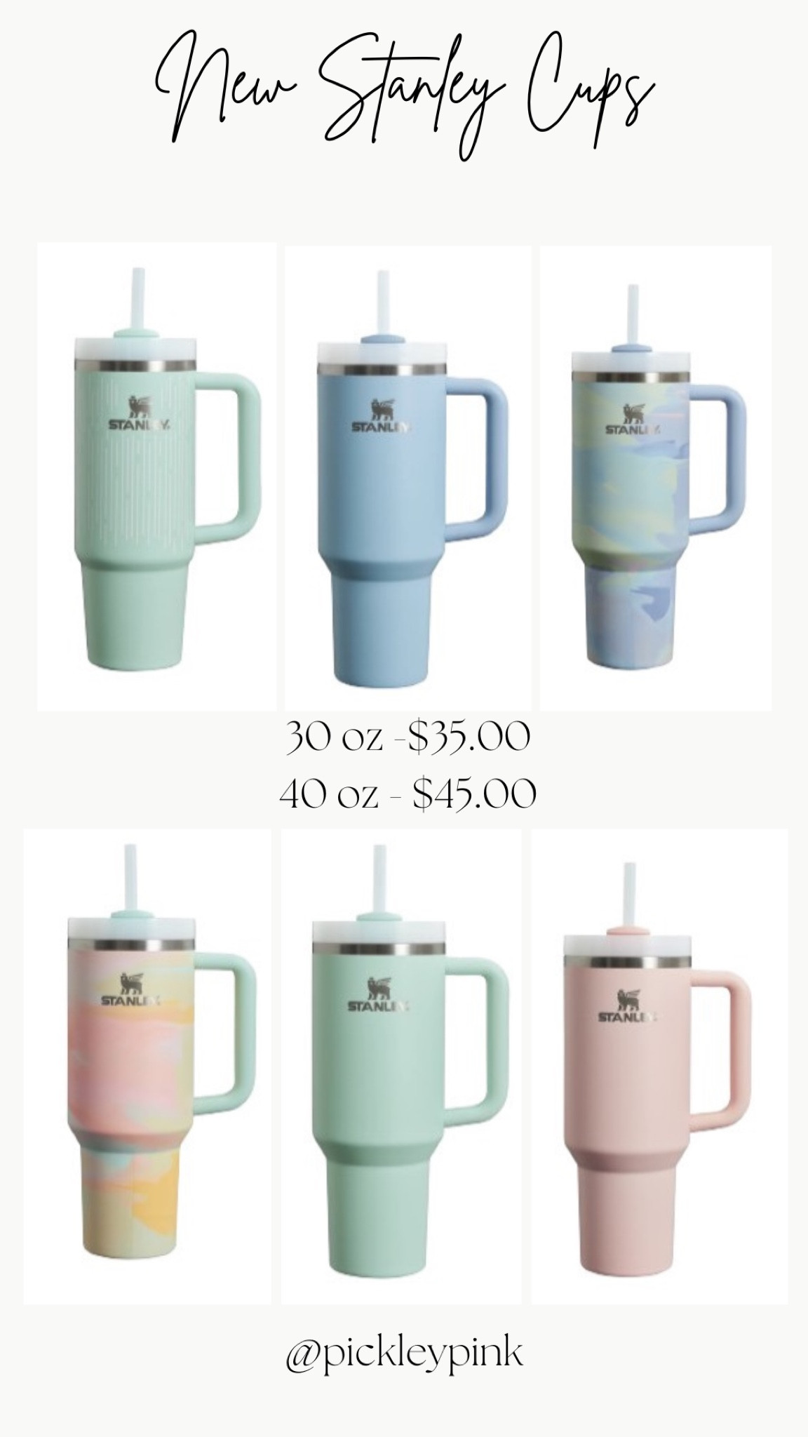 New Stanley cups, viral Stanley, Stanley cup, 40 is Stanley cup, 30oz Stanley cup, viral

#LTKhome #LTKGiftGuide #LTKfindsunder50