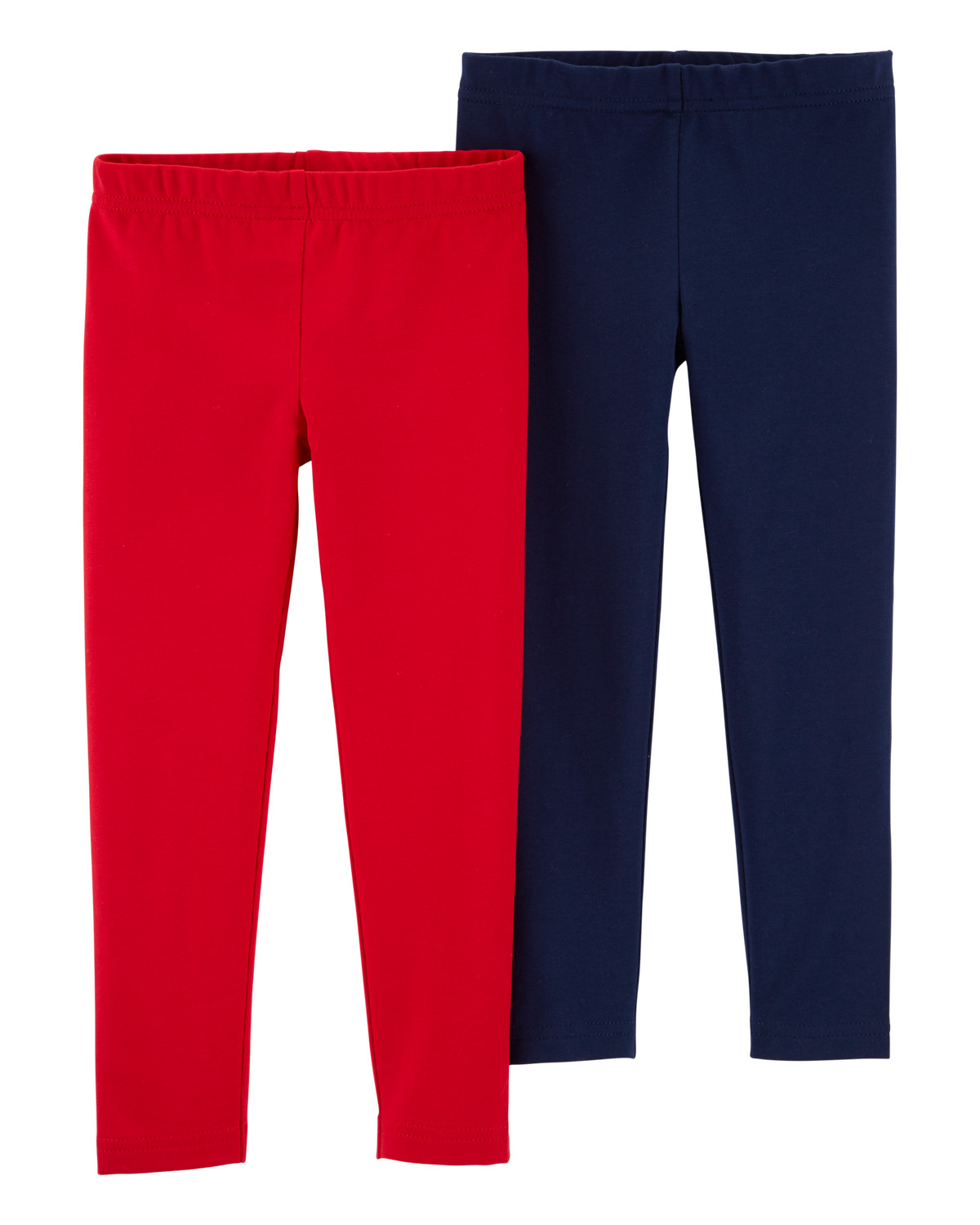 Toddler 2-Pack Red & Navy Cotton Stretch Leggings - Carter's | Carter's | Carter's Inc