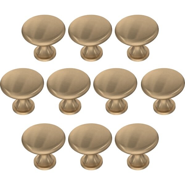 Garrett 1 1/4" Diameter Mushroom Knob (Set of 10) | Wayfair North America