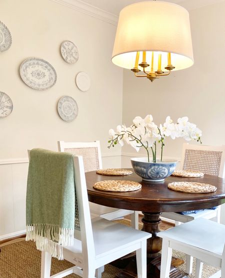 Breakfast room details! I linked as many of the exact items I could and similar options for the other items! Heads up the centerpiece is a DIY project that is still a work in progress!

#LTKhome