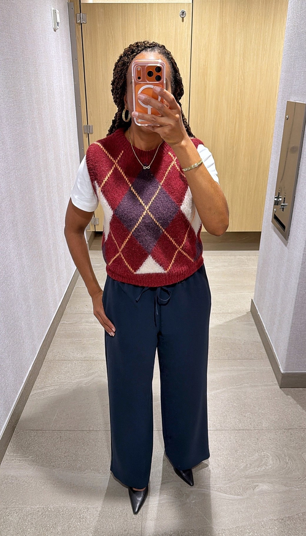 Outfits Lately - Office Workwear

• Sézane Philly Sweater
• Aritzia Interlock Function T-Shirt
• Aritzia Lodge Pants - Navy
• Kendra Scott Kelly Hoop Earrings
• Kendra Scott Kelly Bangle Bracelet
• Lexxy Pointed Toe Pump

workwear, office outfit, business casual, affordable workwear, fall outfit, work outfit, spring workwear, women's fashion, winter fashion, winter style, winter outfit inspo, spring ootd, spring sweater, winter outfit

#LTKMidsize #LTKootd #LTKWorkwear #LTKmorningroutine #LTKOver40 #LTKSeasonal #LTKdayinmylife #LTKgrwm #LTKSaleAlert