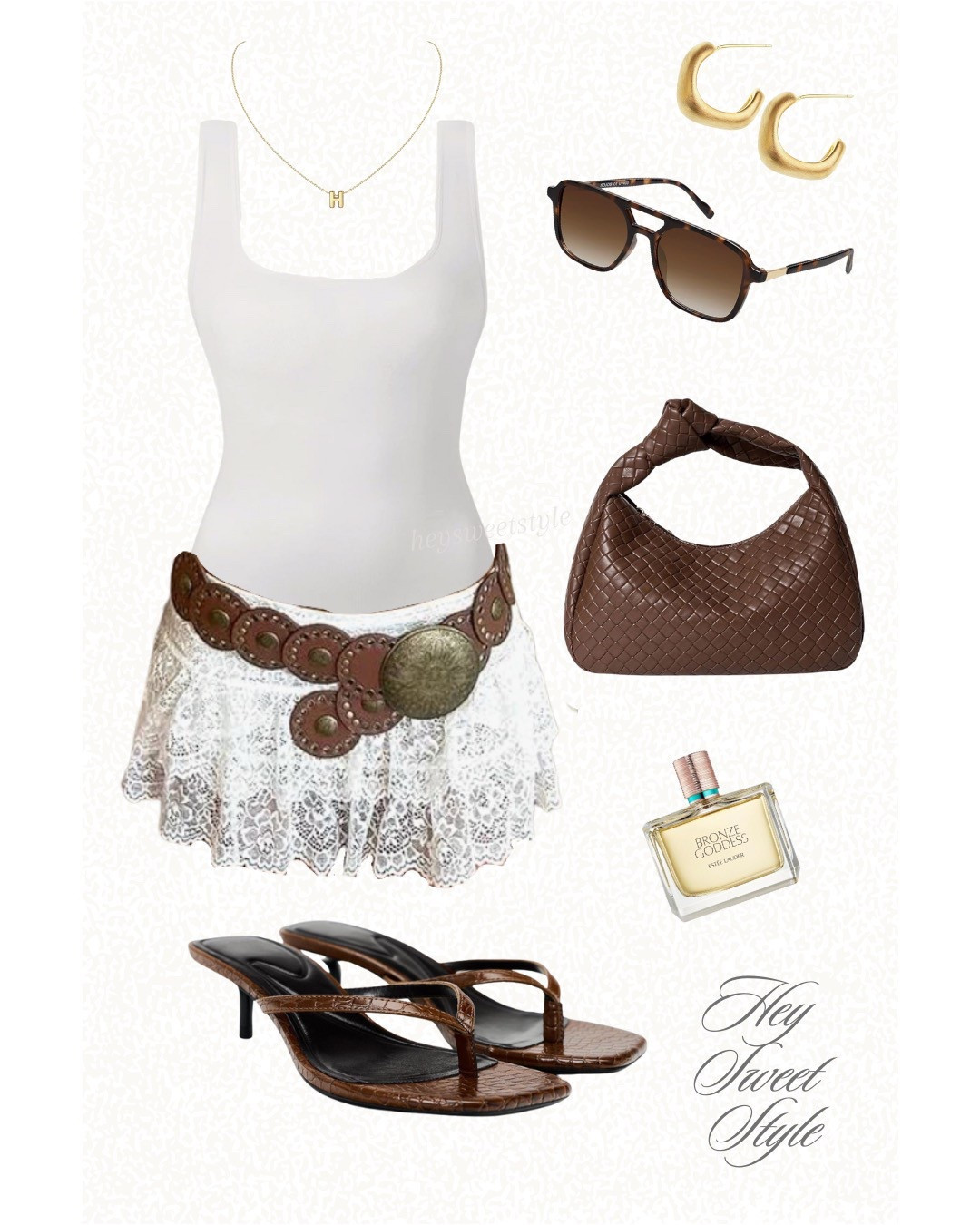WHITE LACE + COCO ACCESSORIES 🤍🐎🌾 - Beach Vacation Outfits on Amazonn

#LTKFindsUnder50 #LTKStyleTip #LTKTravel