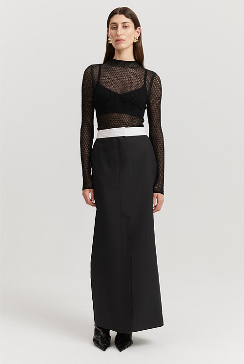 Lace Knit Top | Country Road