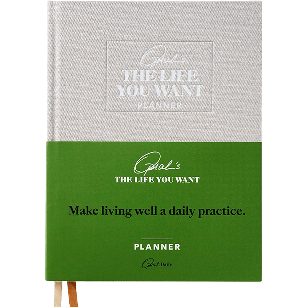 Oprah's the Life You Want Planner: Part Weekly Planner, Part Intention Journal - Walmart.com | Walmart (US)