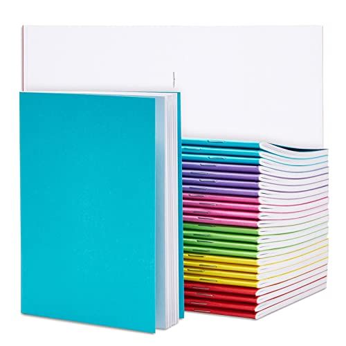 24 Pack Blank Books for Kids to Write Stories, Unlined Pocket Size Notebook Bulk Set for Student ... | Amazon (US)