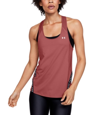Under Armour Cutout Racerback Tank Top | Macys (US)